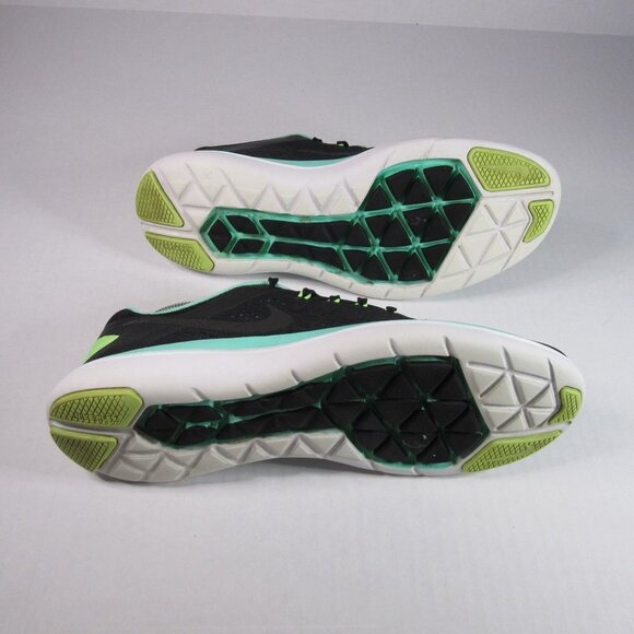 Nike Sneakers FLEX 2016 RUN Black Lace Up Lightweight Running Shoes Gym Womens 9 - Picture 7 of 9